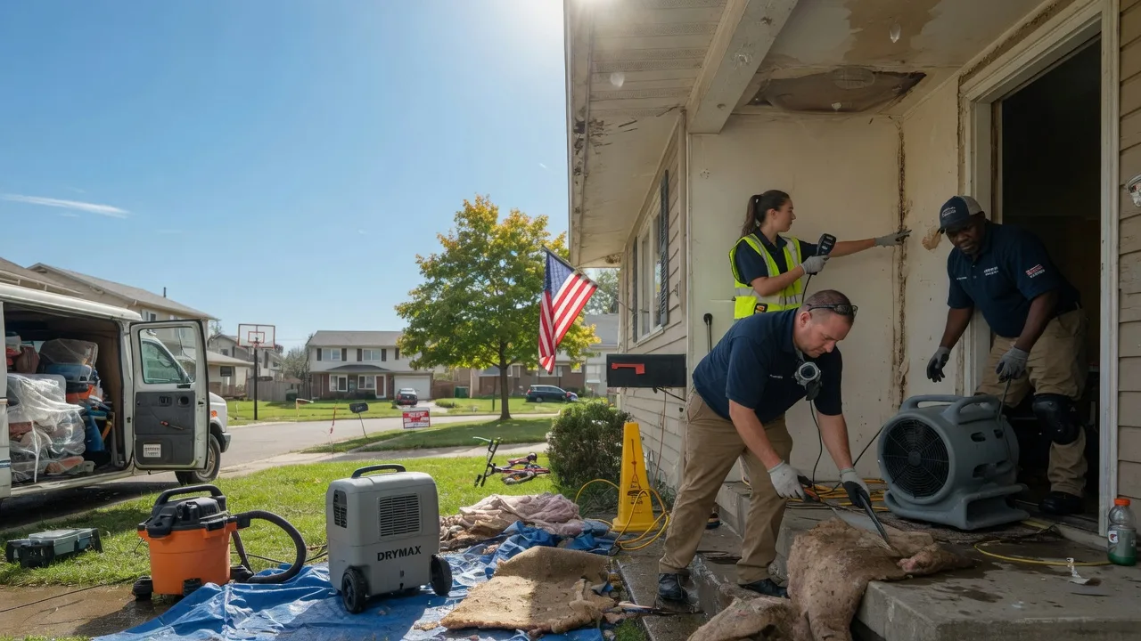 Water Damage Restoration in Gladstone, IL near me